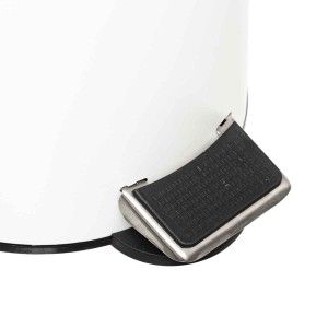 PAPELERA BLANCA 3L DE METAL LYLY