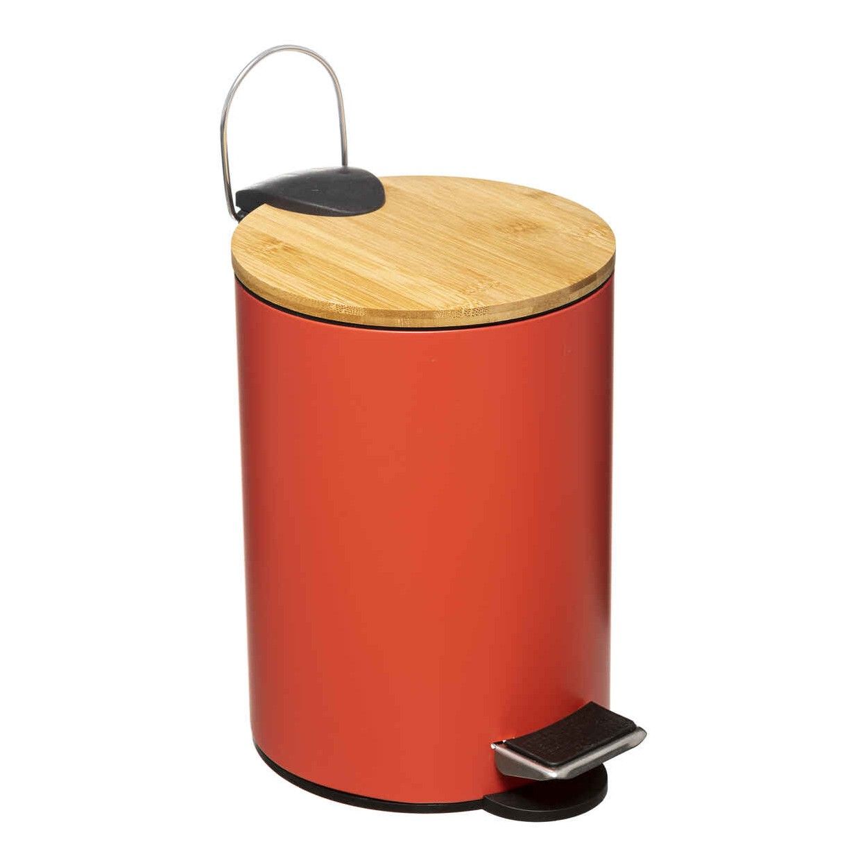 PAPELERA ROJA 3L DE METAL LYLY