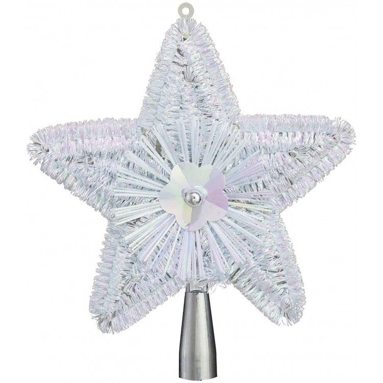 ESTRELLA DECORACIÓN NAVIDEÑA BLANCA LUCIANA