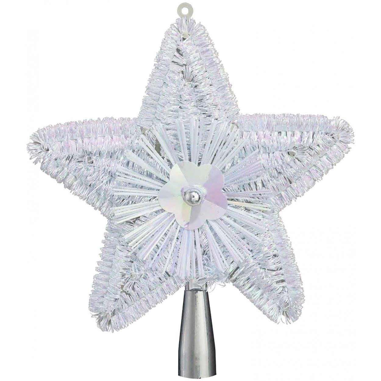 ESTRELLA DECORACIÓN NAVIDEÑA BLANCA LUCIANA