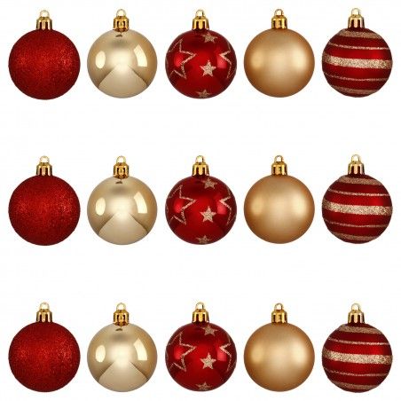 BOLAS DE NAVIDAD FUKO SET 15