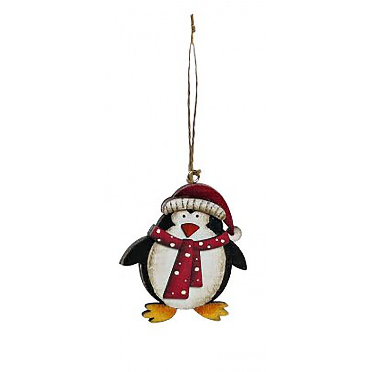 DECORACIÓN COLGANTE NAVIDEÑA PINGUI 36CM