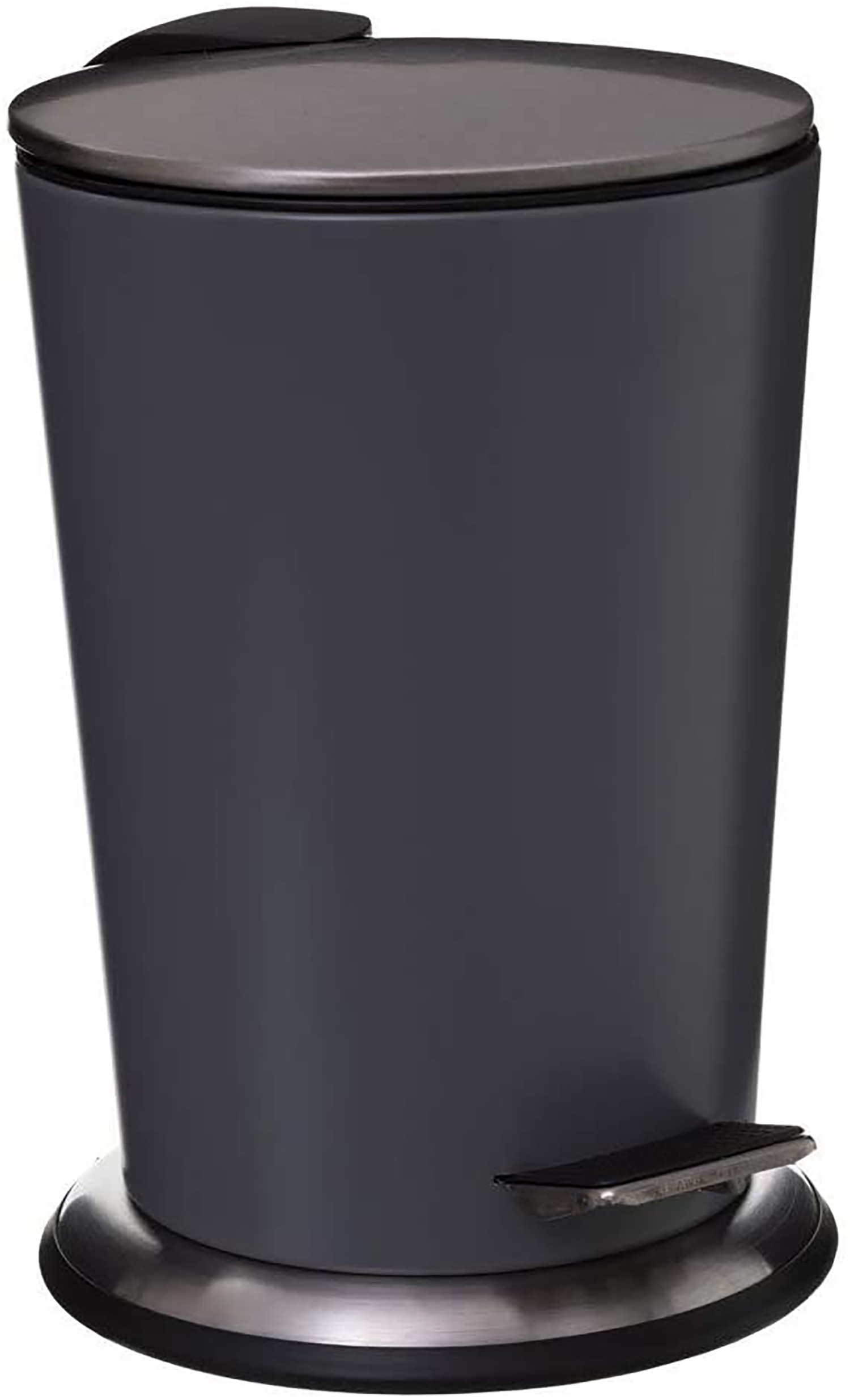 PAPELERA GRIS MATE DE METAL 3L
