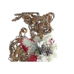 RENO NAVIDAD RATAN LED ARLET 44CM