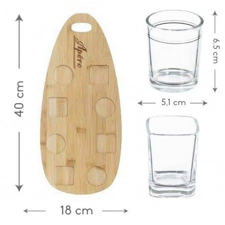 TABLA DE APERITIVOS 9 PIEZAS