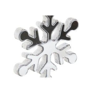 DECORACIÓN COLGANTE NAVIDEÑA ESPEJO COPO 12CM
