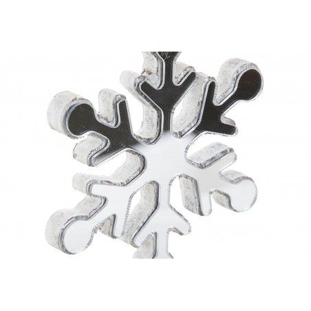 DECORACIÓN COLGANTE NAVIDEÑA ESPEJO COPO 12CM