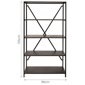 ESTANTERÍA/LIBRERIA INDUSTRIAL KOXKA 155CM