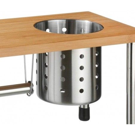 ESTANTERÍA MULTIUSO DE COCINA ACERO INOX
