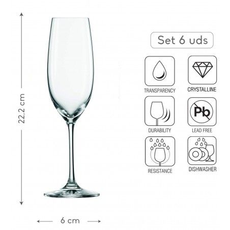 COPAS VARIADAS LINA 18 PIEZAS