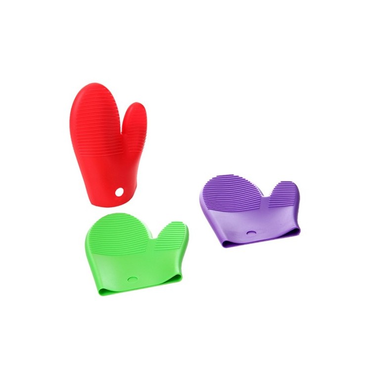 Manopla cocina silicona colores (17x21.5x2)