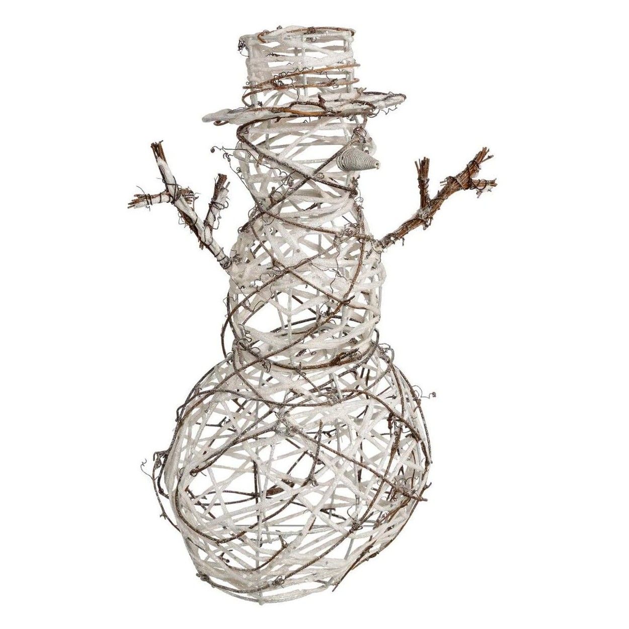 MUÑECO DE NIEVE DECORATIVO NAVIDEÑO