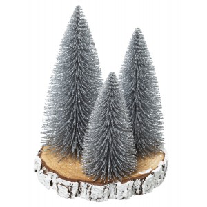 DECORACIÓN NAVIDEÑA ABETO 20CM