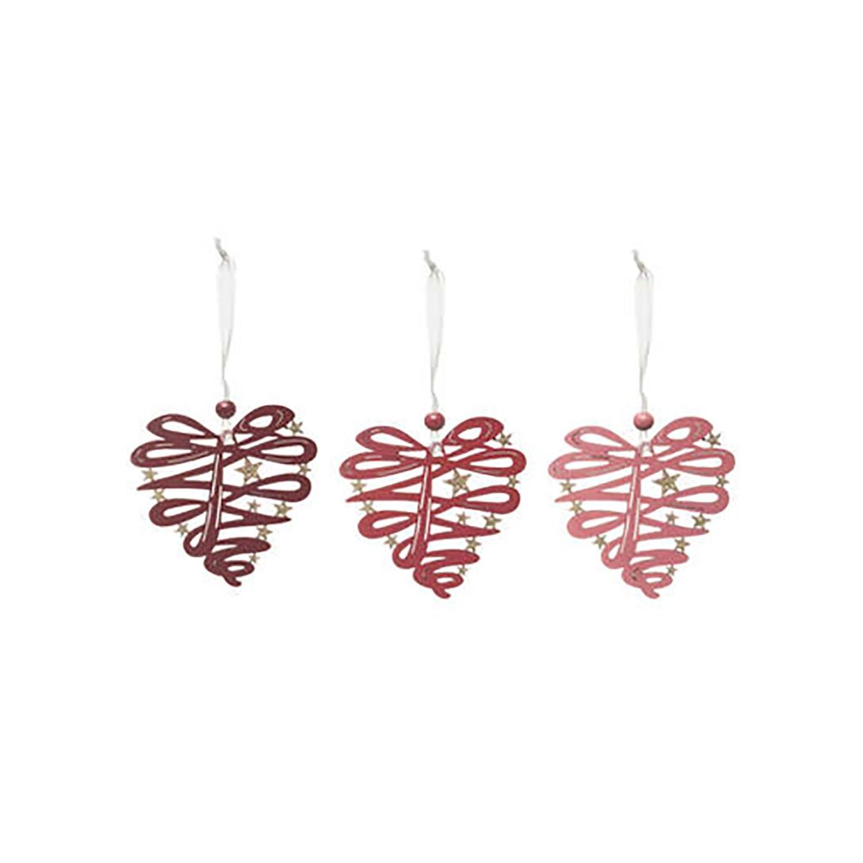 ADORNO COLGANTE ARBOL NAVIDEÑO SET 3