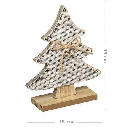 ÁRBOL DE NAVIDAD DECORATIVO 16x4x19