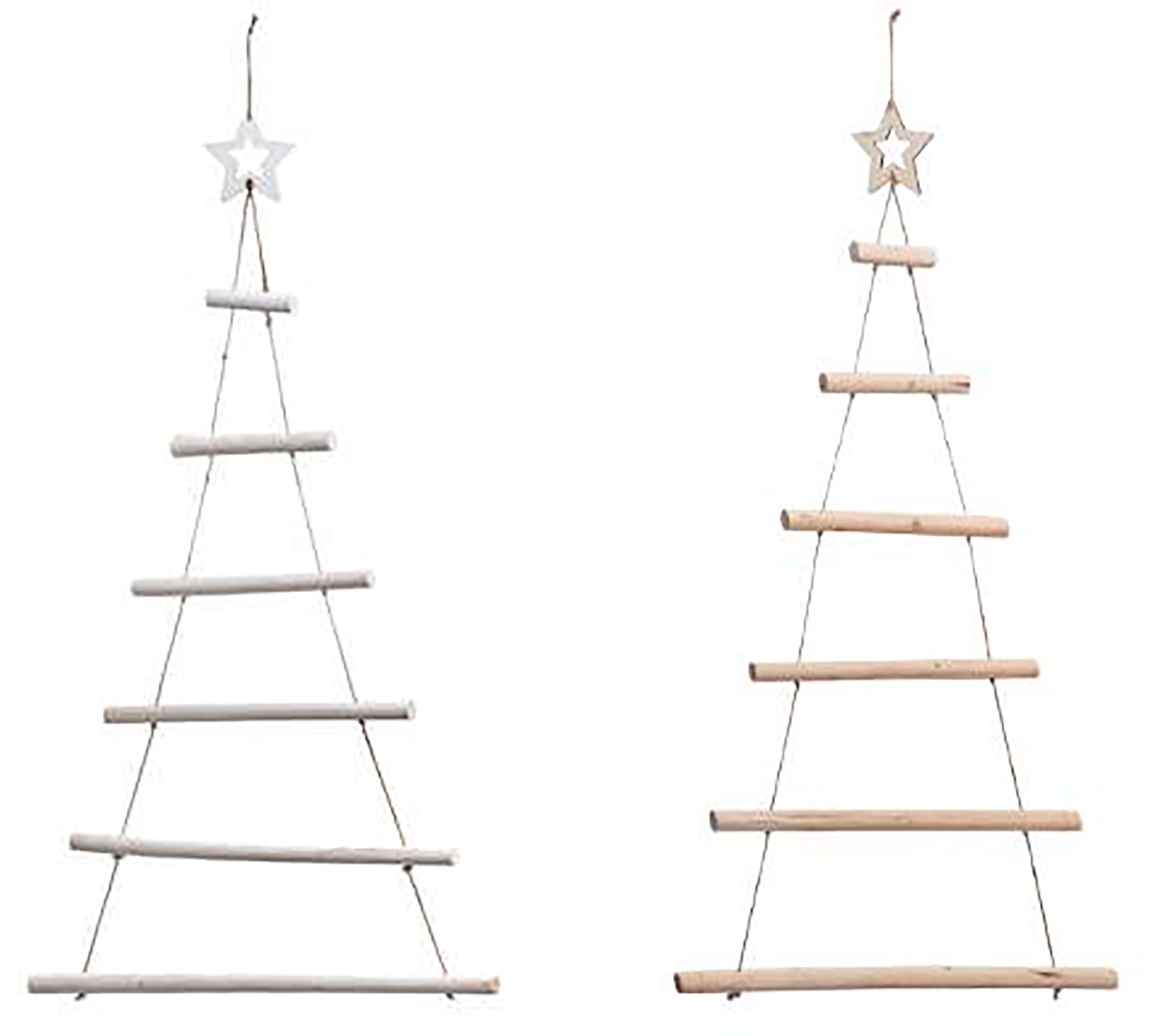 ÁRBOL NAVIDAD COLGANTE CLAUS 95CM