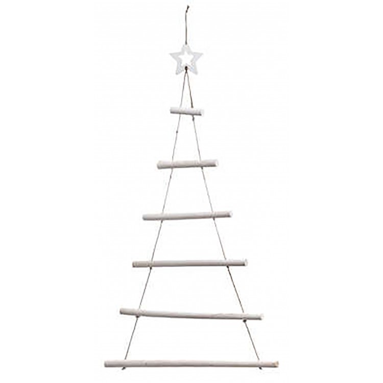 ÁRBOL NAVIDAD COLGANTE CLAUS 95CM