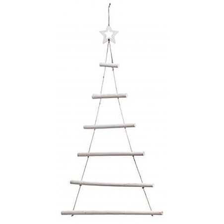 ÁRBOL NAVIDAD COLGANTE CLAUS 95CM