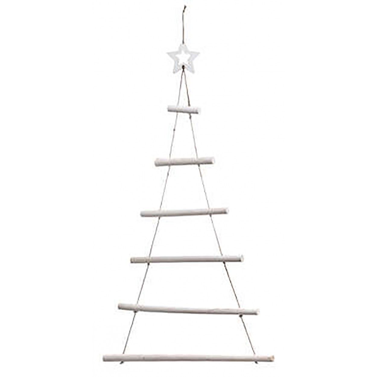 ÁRBOL NAVIDAD COLGANTE CLAUS 95CM
