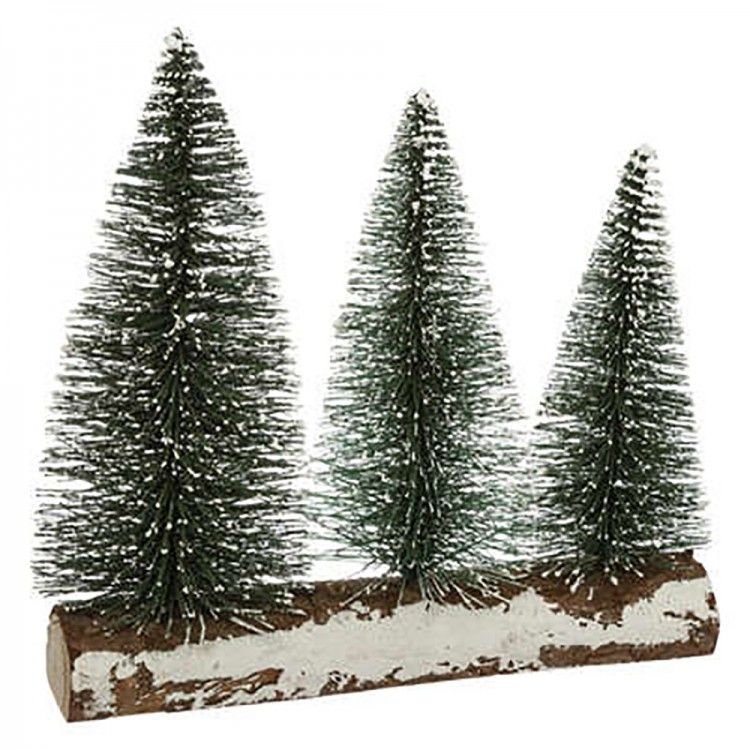 DECORACIÓN NAVIDEÑA ABETO 22CM