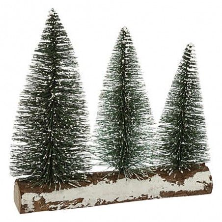 DECORACIÓN NAVIDEÑA ABETO 22CM