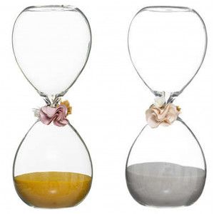 RELOJ DE ARENA FLOWER 8X20