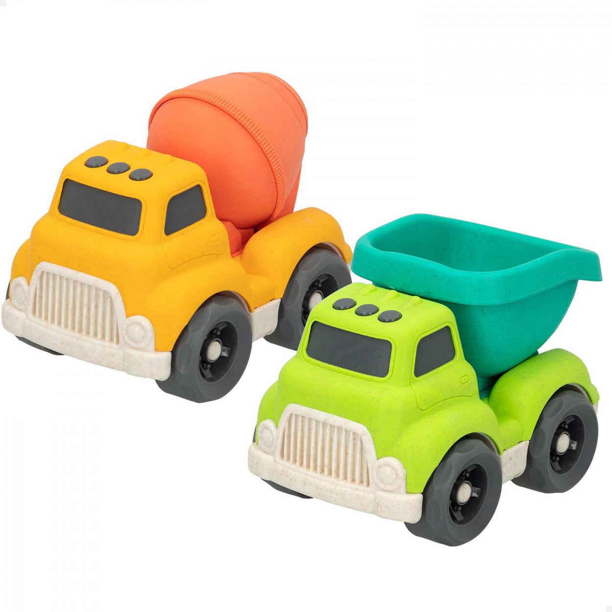 SET 2 CAMIONES DE JUGUETE INFANTIL FOXU