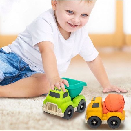 SET 2 CAMIONES DE JUGUETE INFANTIL FOXU