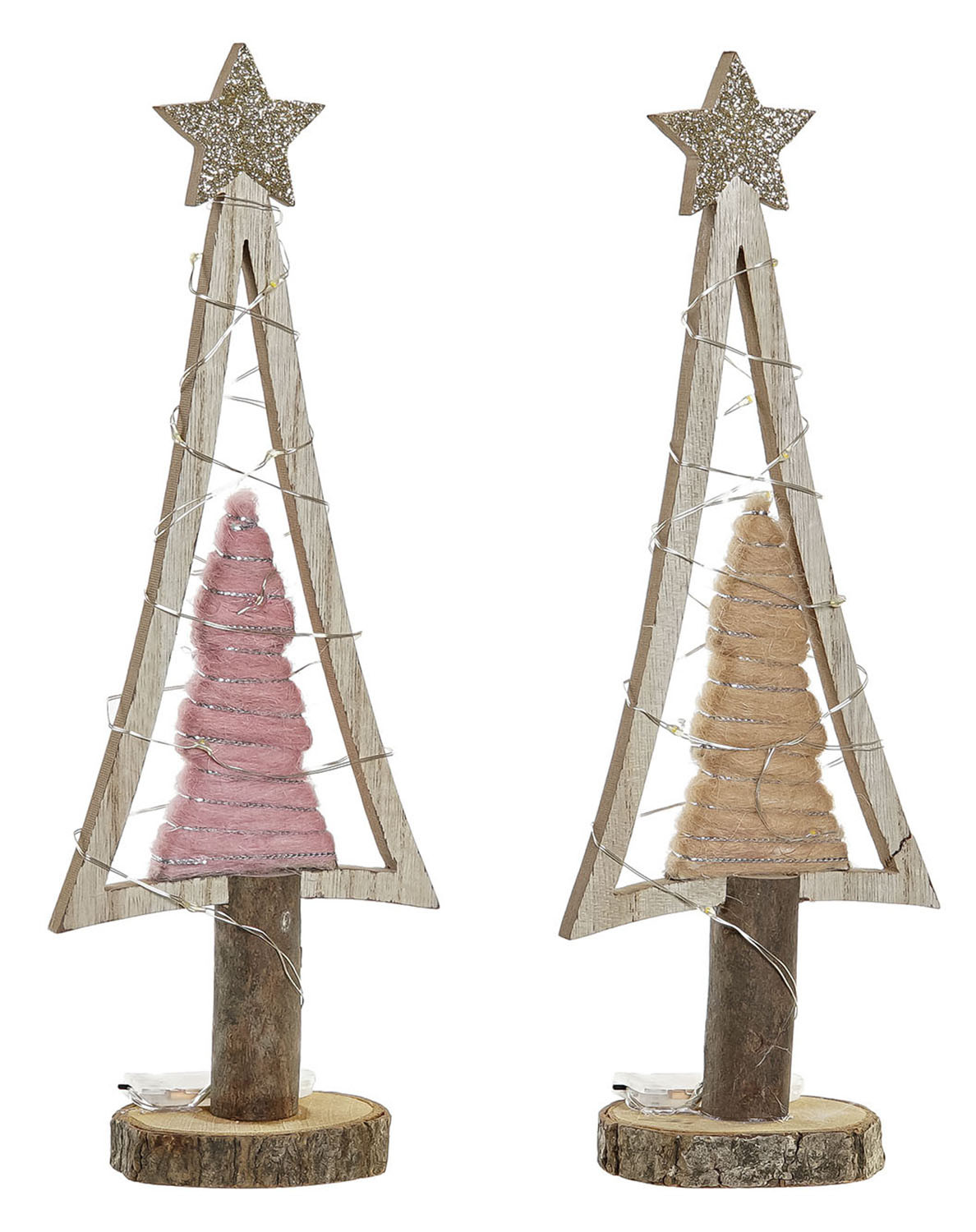 ÁRBOL DE NAVIDAD LED DECORATIVO 11X6X30CM