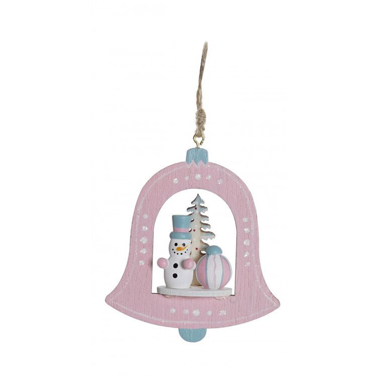 CAMPANAS ÁRBOL NAVIDAD COLGANTE 17X11X32