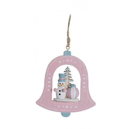 CAMPANAS ÁRBOL NAVIDAD COLGANTE 17X11X32