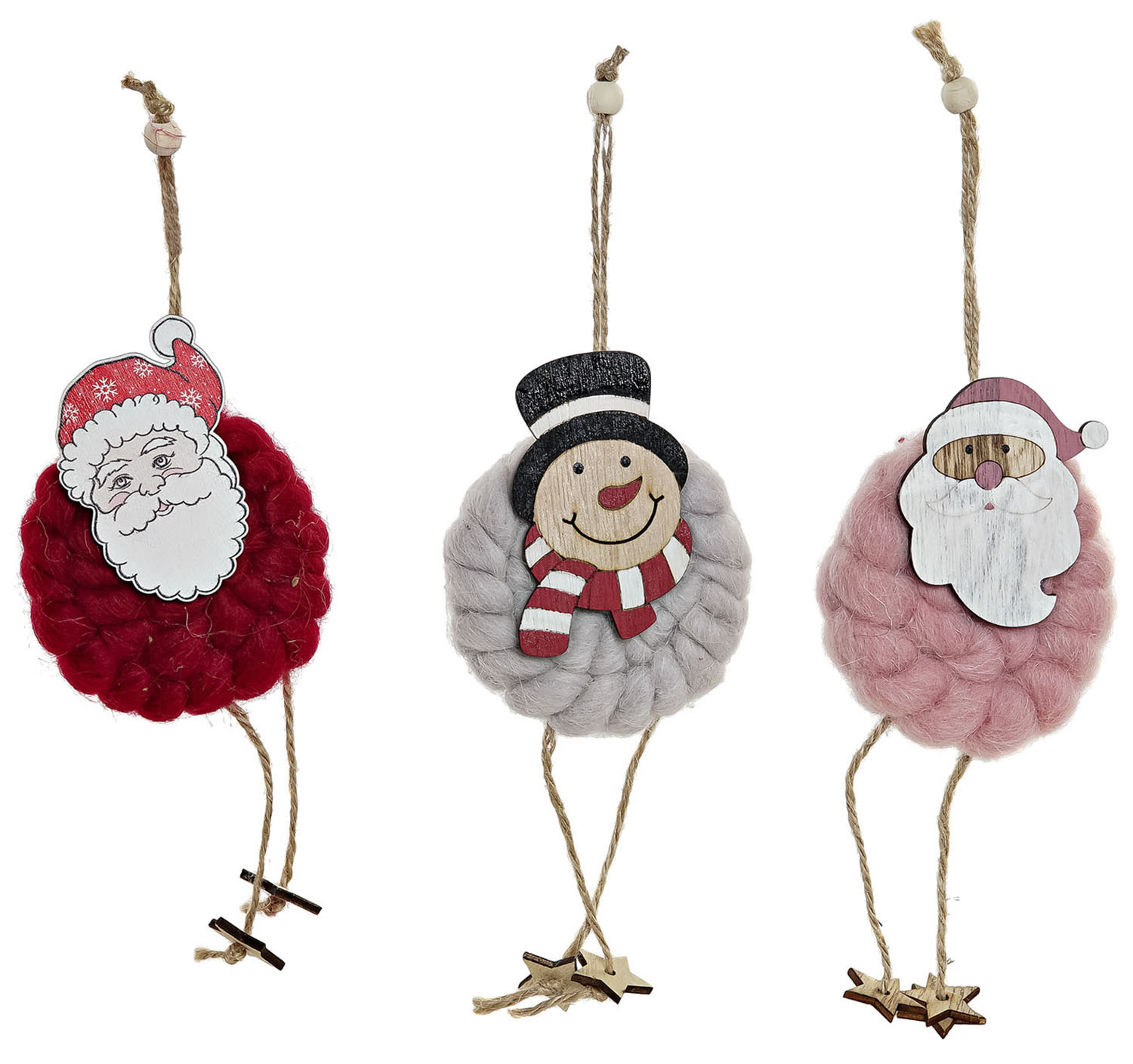 DECORACIÓN NOEL NAVIDEÑO COLGANTE 8X3X26CM