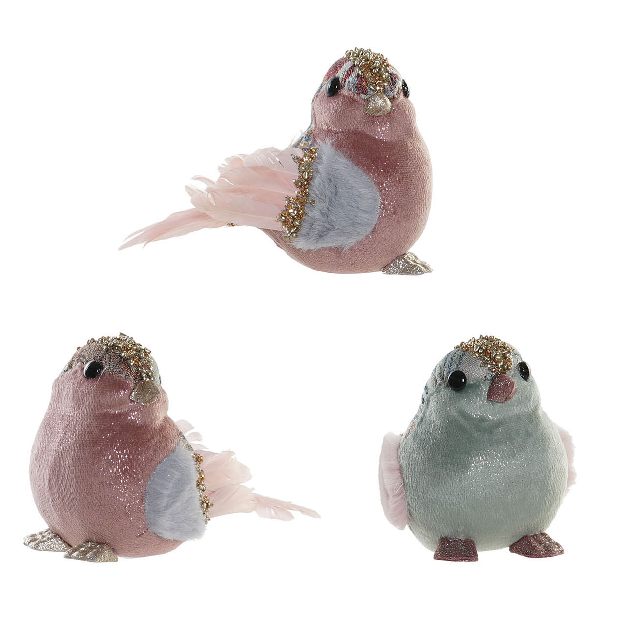 PAJARO FIGURA DECORATIVA FOAM 5X10X11