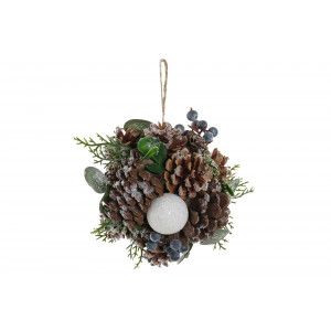 BOLA DE NAVIDAD DECORACIÓN ORIGINAL 14X14X14