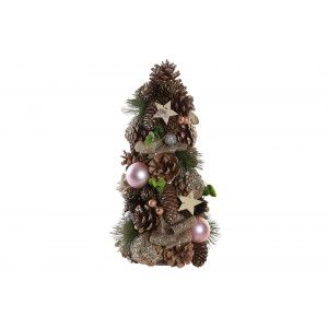 ÁRBOL NAVIDEÑO DECO 17X17X30
