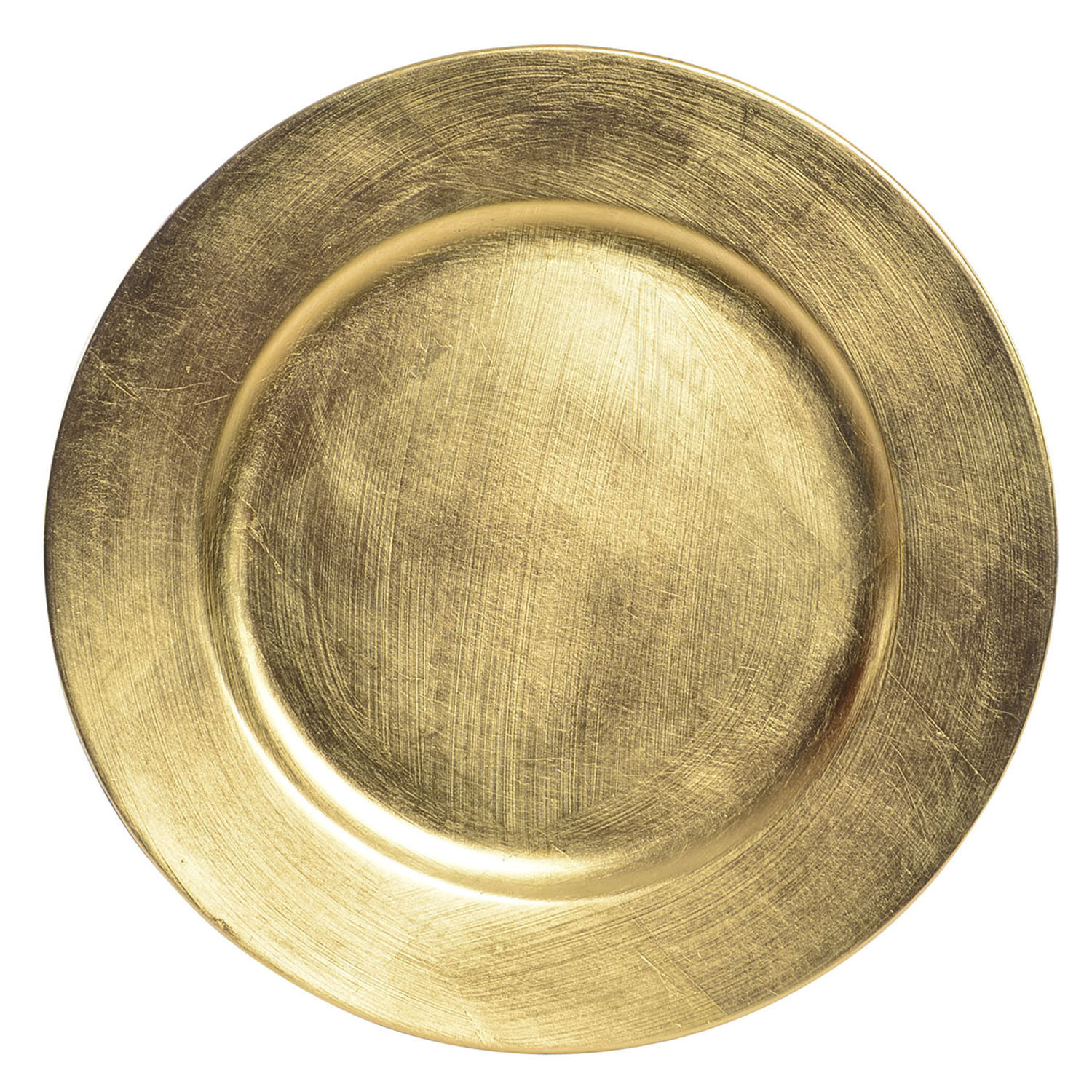 CENTRO DE MESA CIRCULAR DORADO 33CM