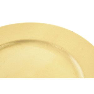 CENTRO DE MESA CIRCULAR DORADO 33CM