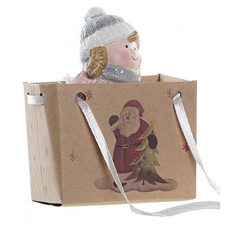 FIGURA NAVIDEÑA NIÑOS ORIGINAL 4x3x10CM
