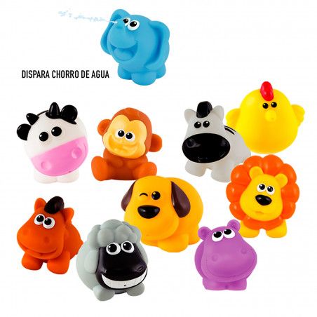 SET DE 10 ANIMALES DE JUGUETE INFANTIL ANGY