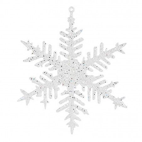 COPO DE NIEVE DECORACIÓN NAVIDEÑA Ø17,5