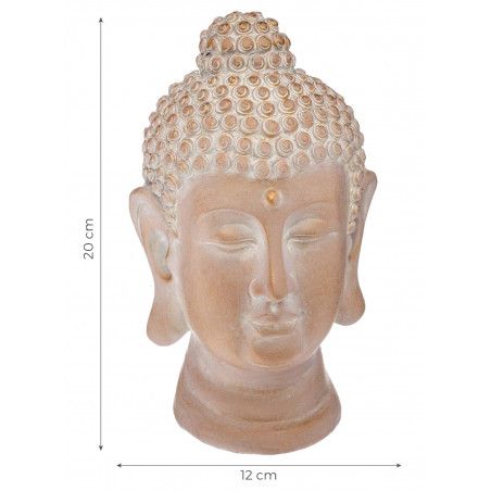 FIGURA BUDA DECORACION ZEN RYSHA 20CM