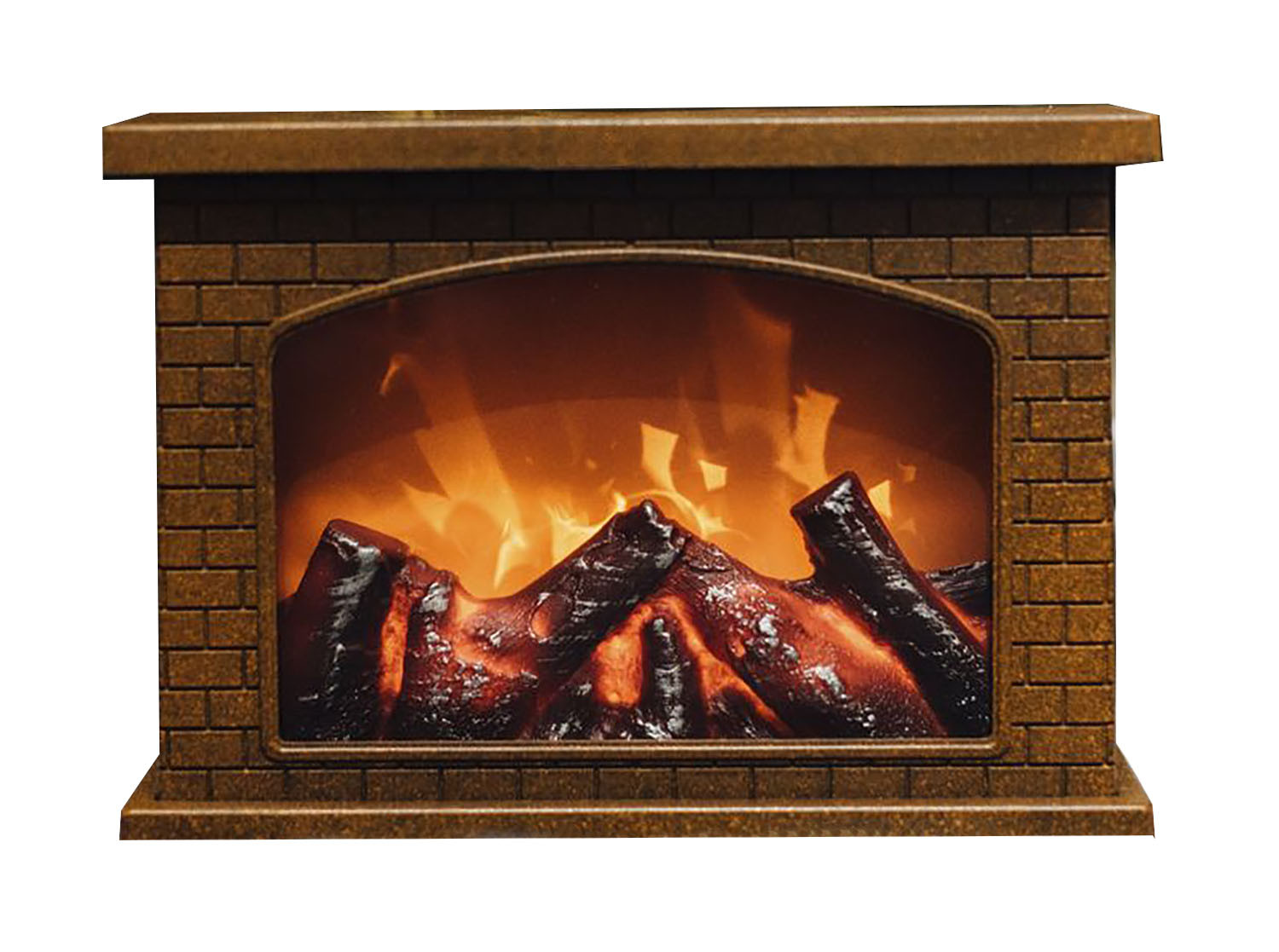 DECORACIÓN NAVIDEÑA DE CHIMENEA CON LUZ CALY