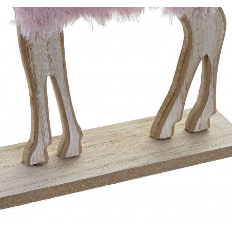 FIGURA DECORACION NAVIDEÑA RENO ESTRELLA 29CM