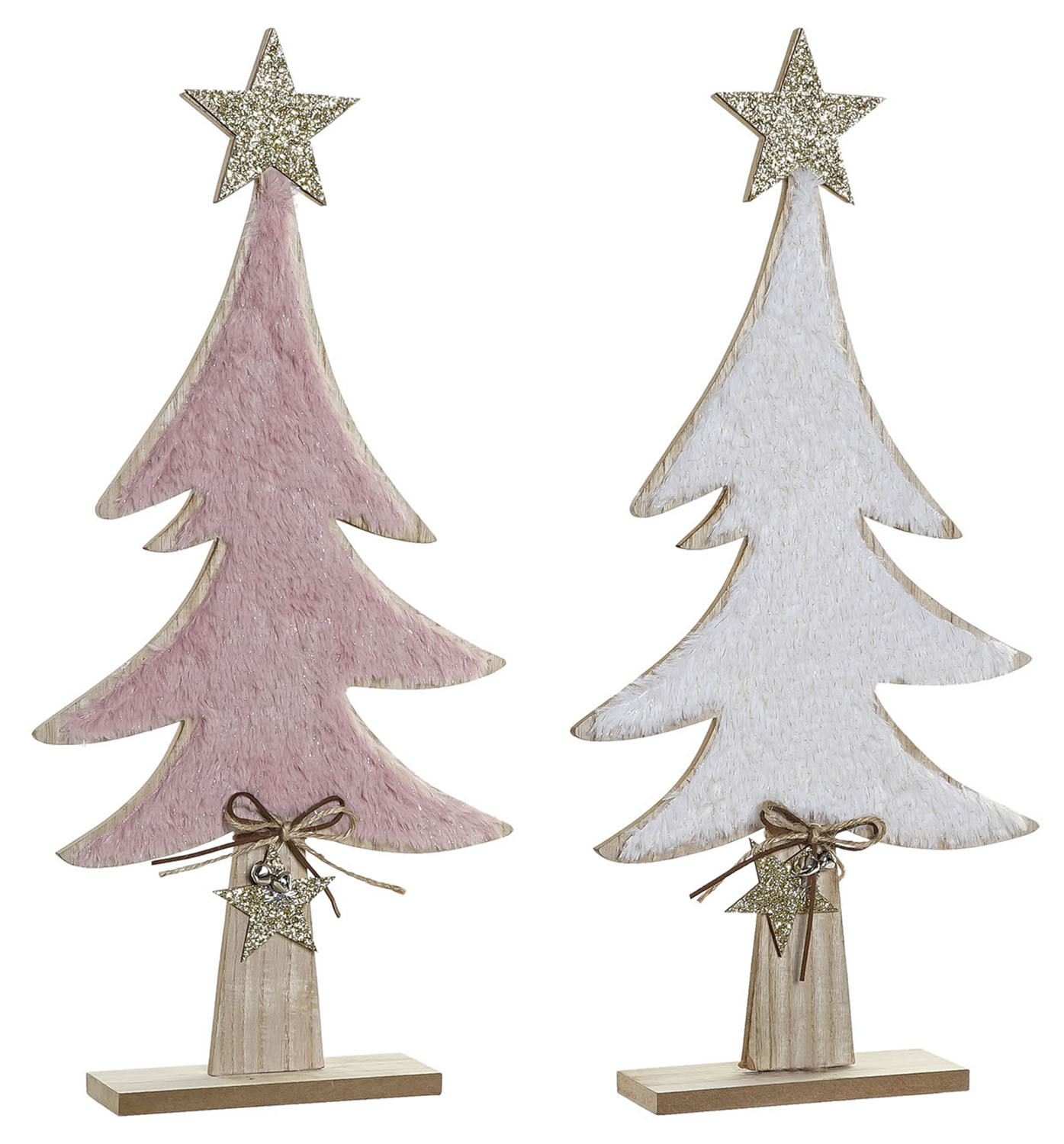 ÁRBOL DE NAVIDAD PELO DECORATIVO 26,5X6X58CM