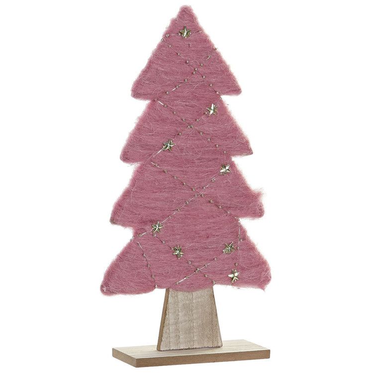 ÁRBOL DE NAVIDAD ESTRELLAS DECORATIVO 19X6X35CM
