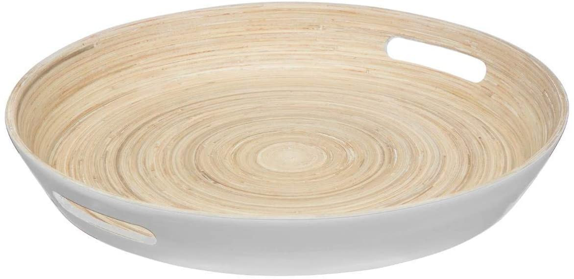 BANDEJA BLANCA DE MADERA...