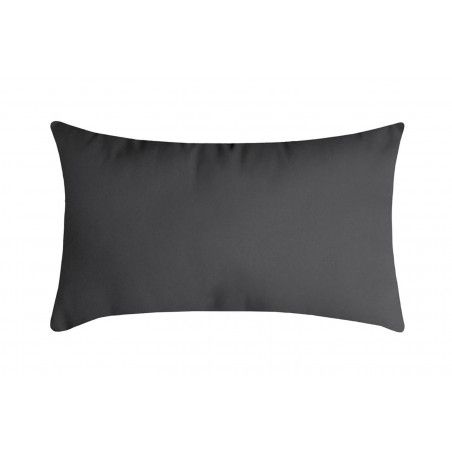 COJÍN RECTANGULAR 30X50CM ANTRACITA MAYA