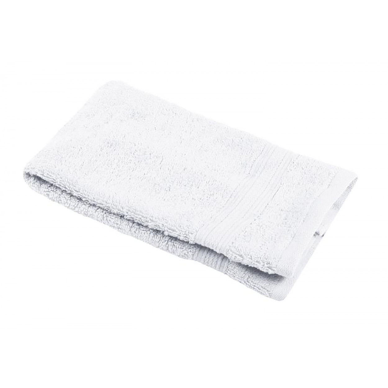 TOALLA BAÑO TOCADOR 100% ALGODÓN 30x50CM BLANCO BIO