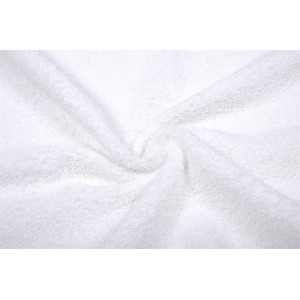 TOALLA BAÑO TOCADOR 100% ALGODÓN 30x50CM BLANCO BIO
