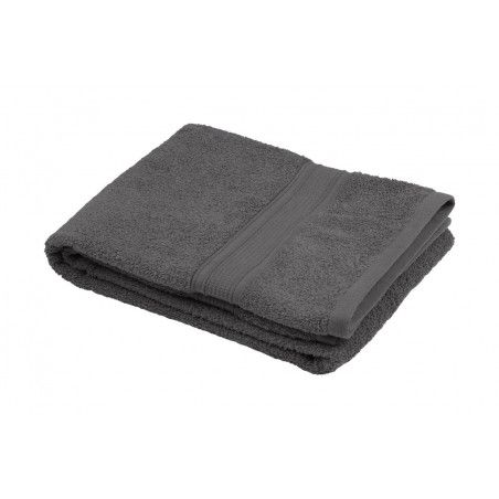 TOALLA BAÑO LAVABO 100% ALGODÓN 70X140CM GRIS BIO